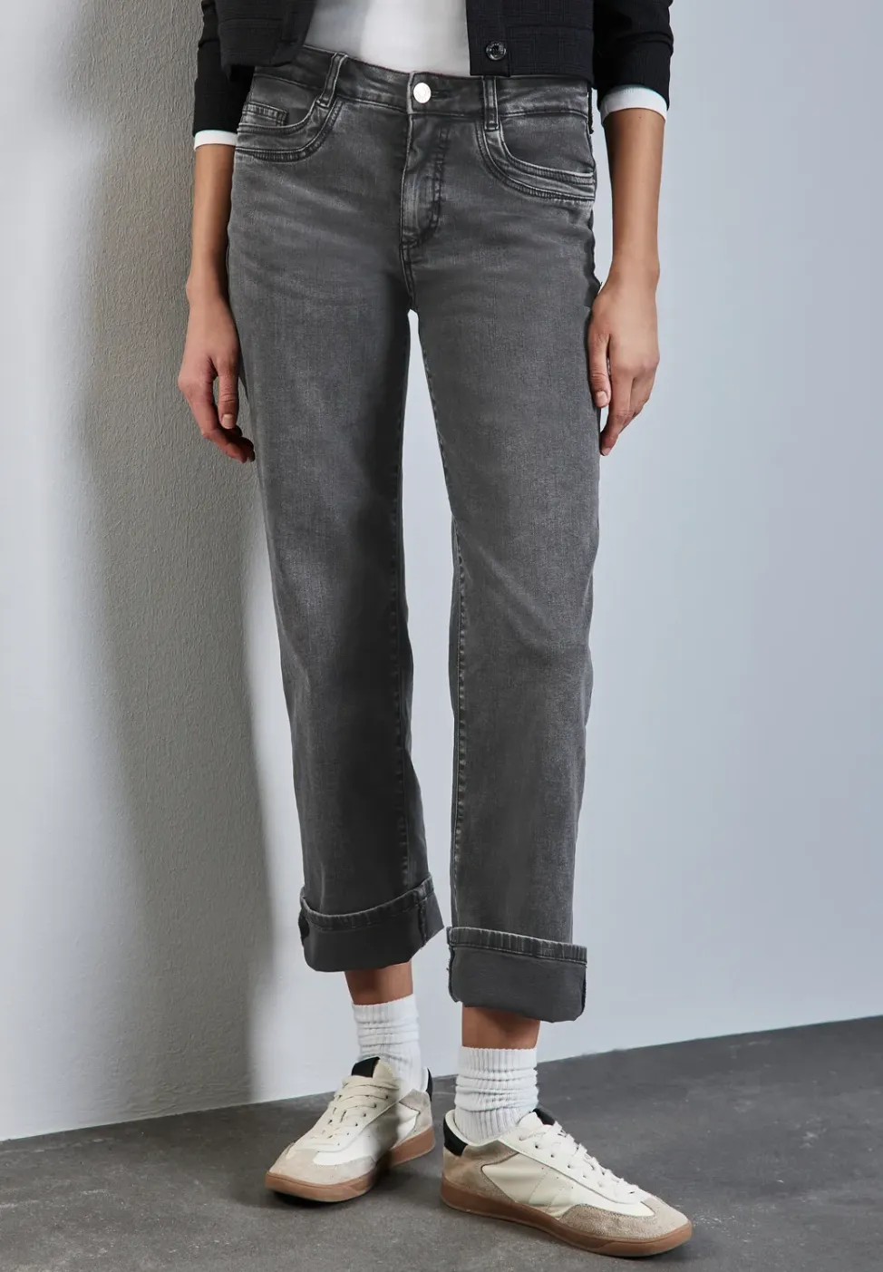 Jeans met rechte pijpen