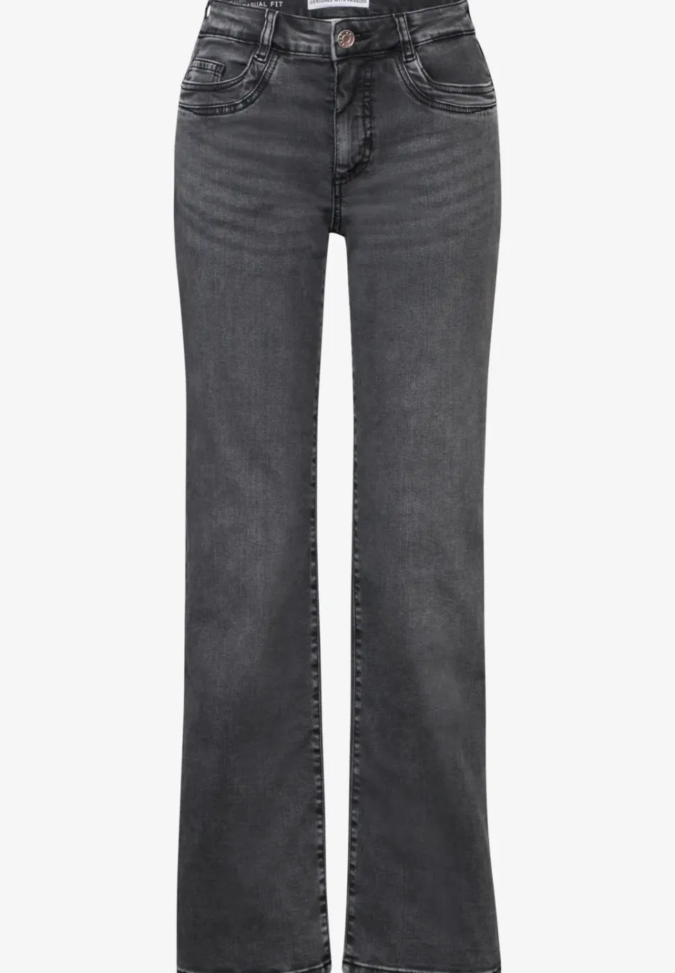 Jeans met rechte pijpen