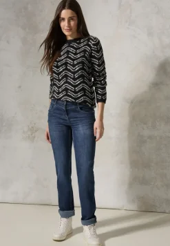 Jeans met rechte pijpen
