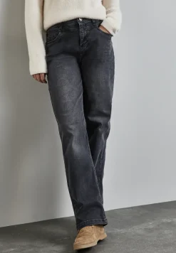 Jeans met rechte pijpen