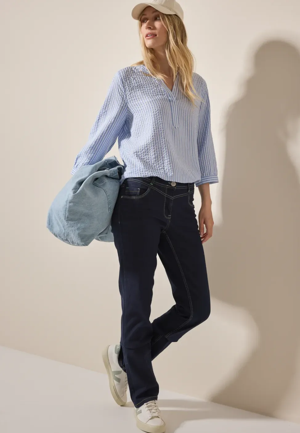 Jeans met rechte pijpen