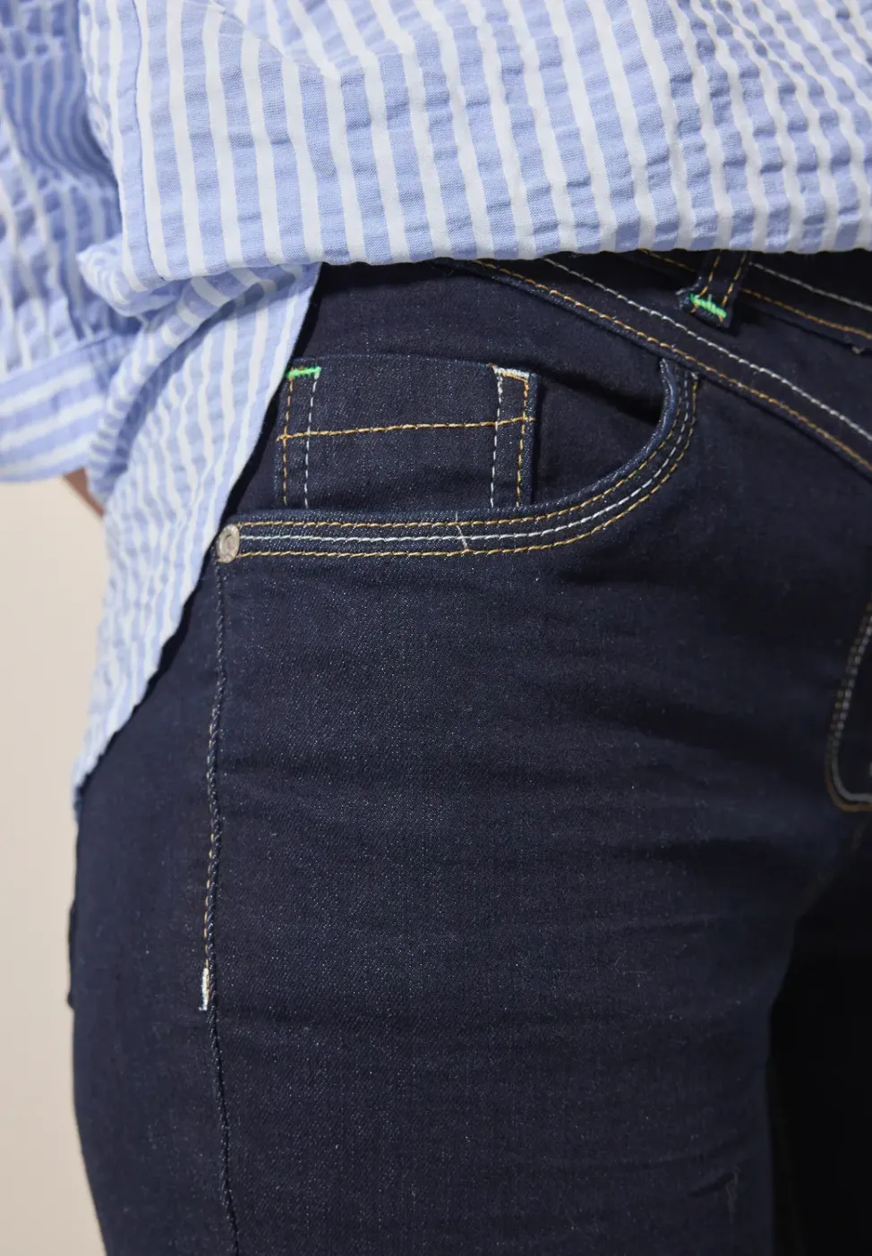 Jeans met rechte pijpen
