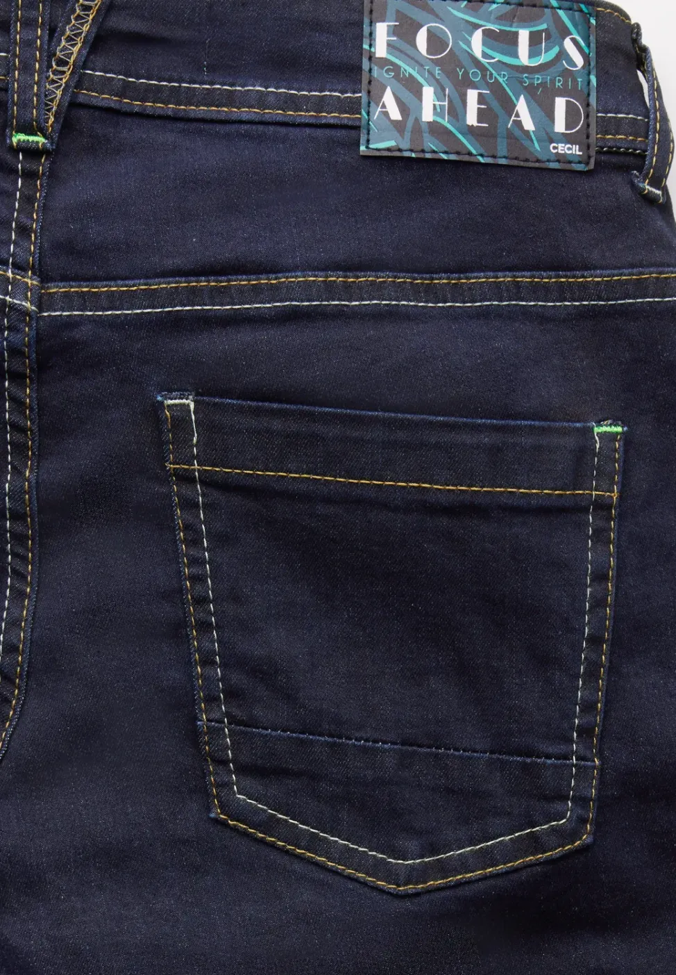 Jeans met rechte pijpen