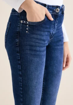 Jeans met slanke pijpen