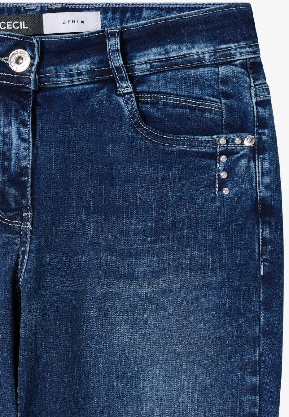 Jeans met slanke pijpen