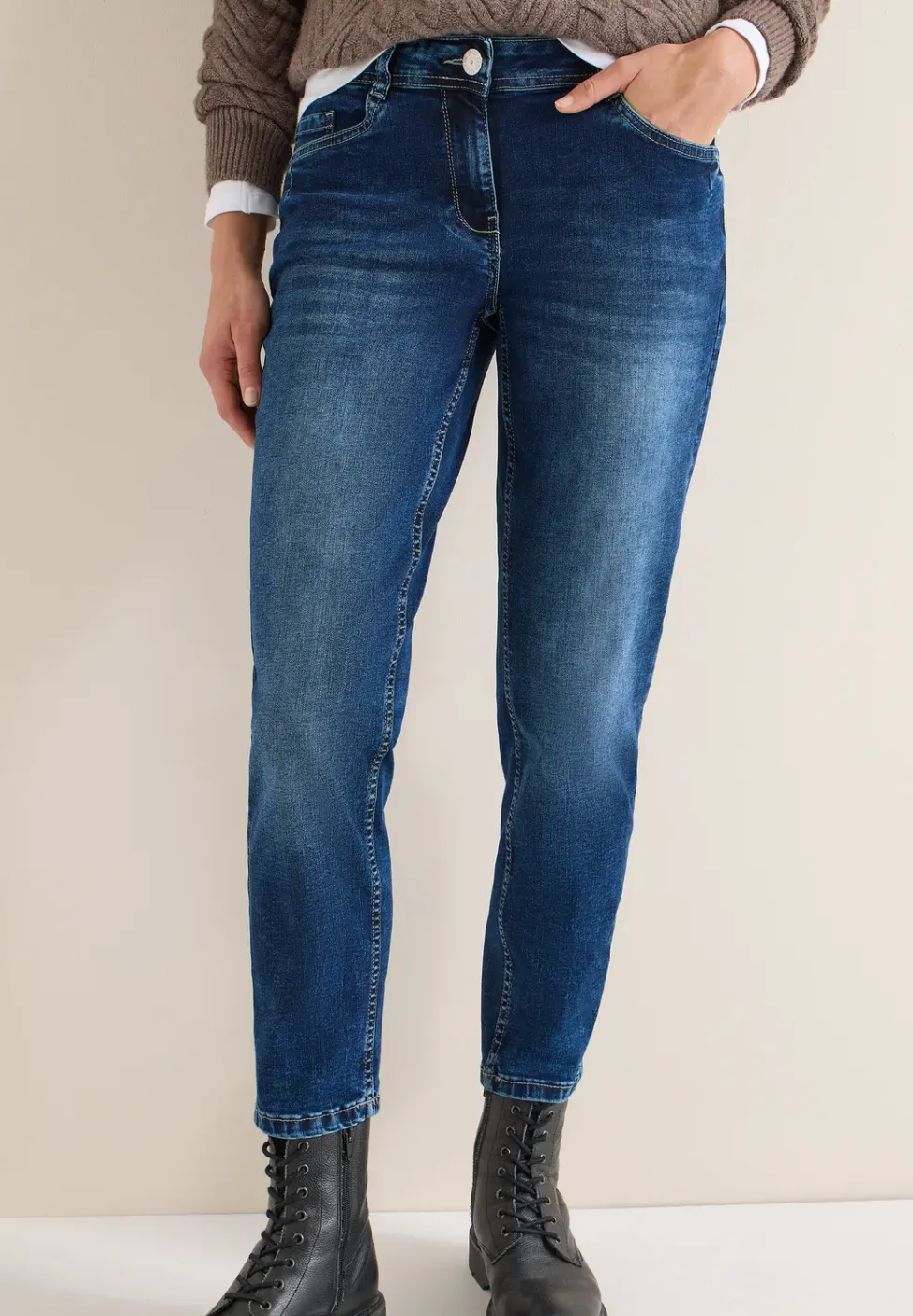 Jeans met smalle pijpen
