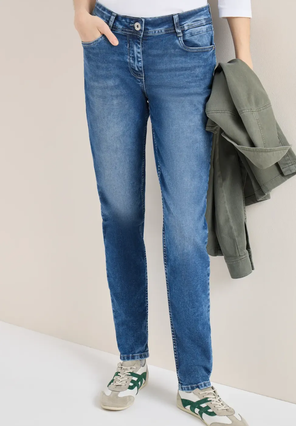 Jeans met smalle pijpen