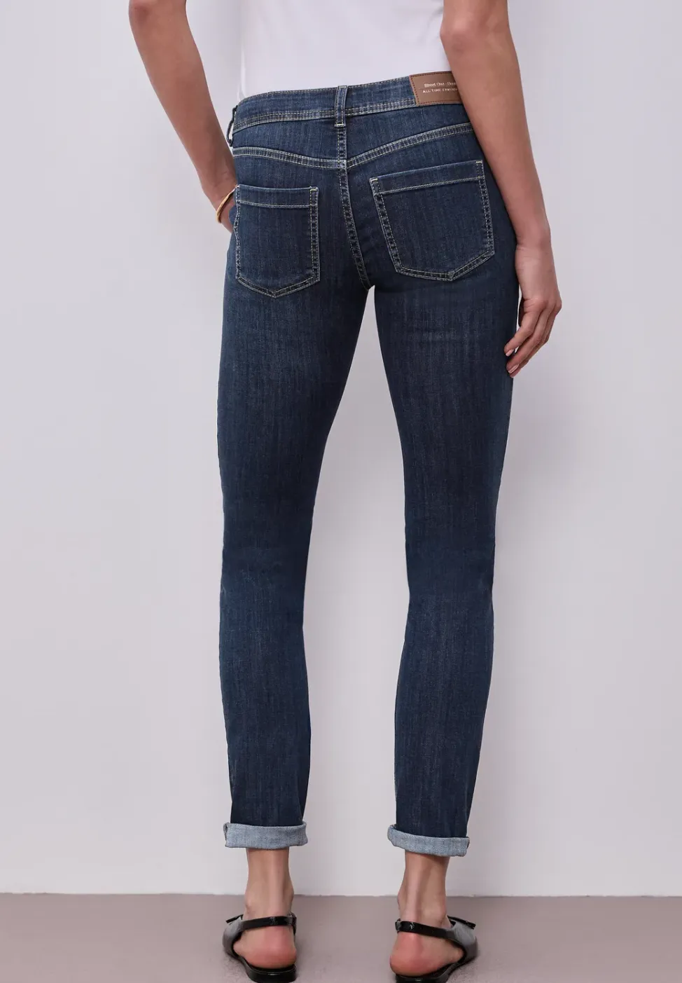 Jeans met smalle pijpen