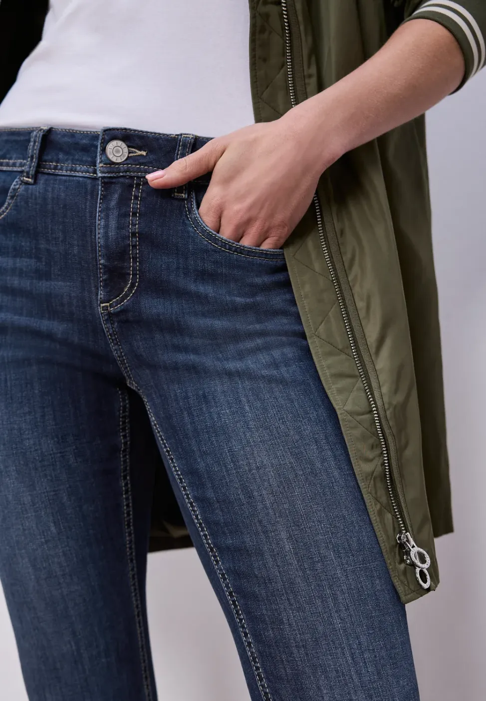 Jeans met smalle pijpen