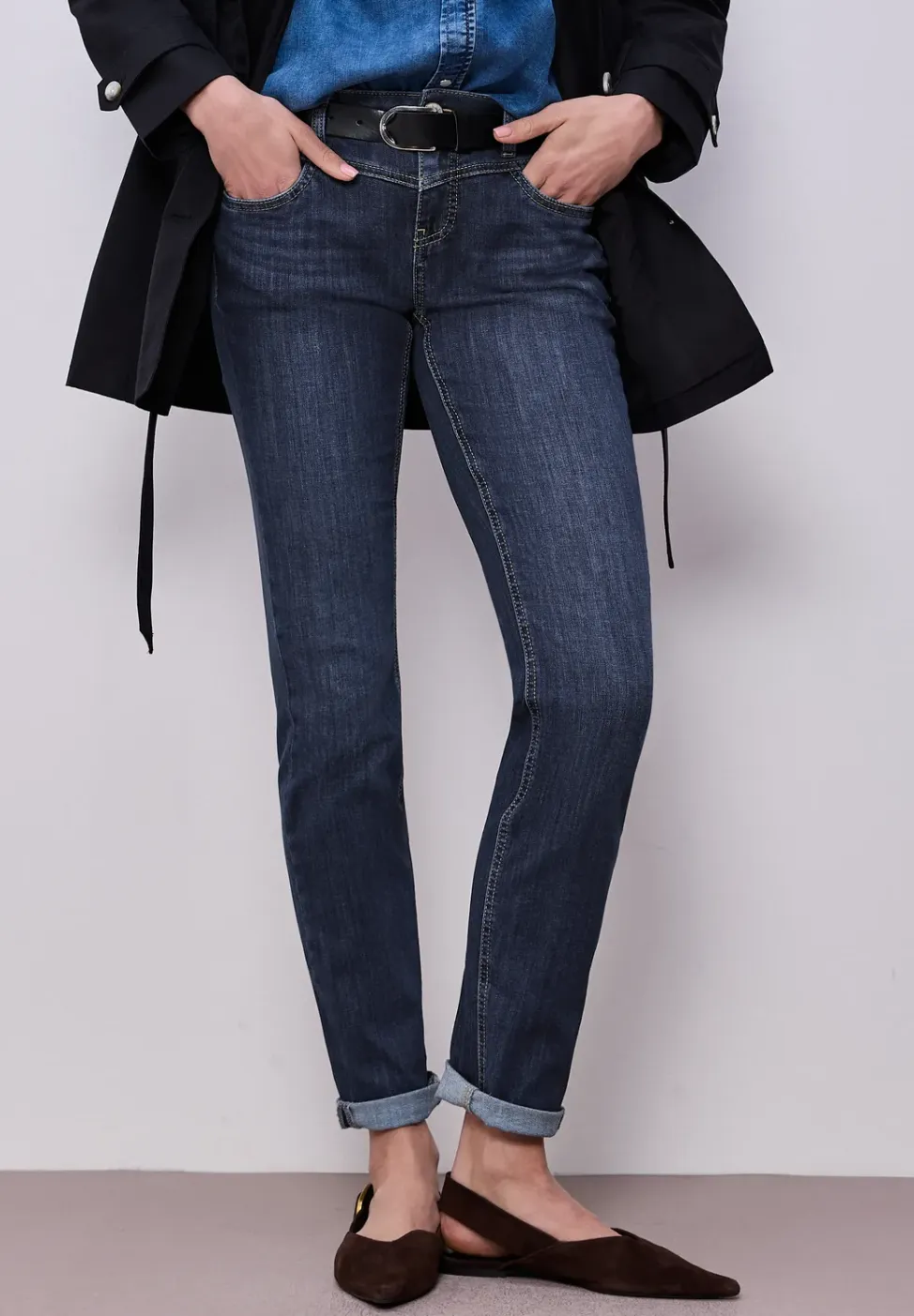Jeans met smalle pijpen
