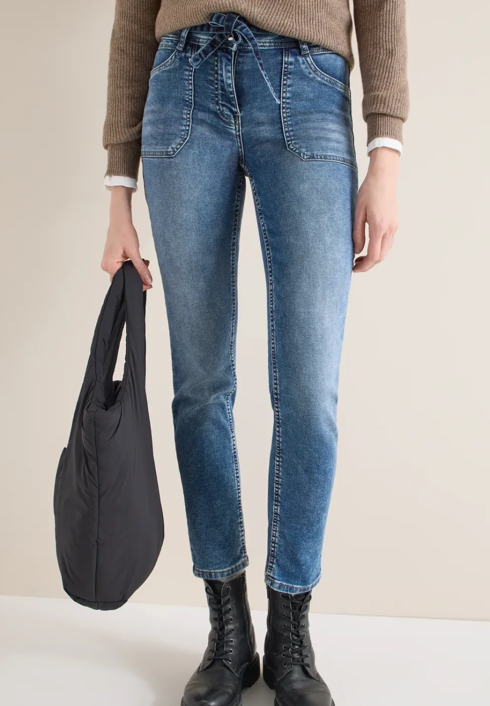 Jeans met smalle pijpen