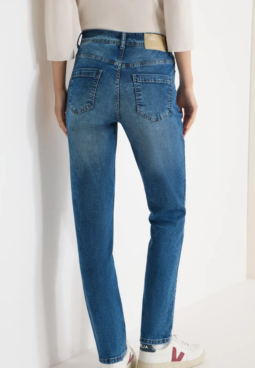 Jeans met smalle pijpen