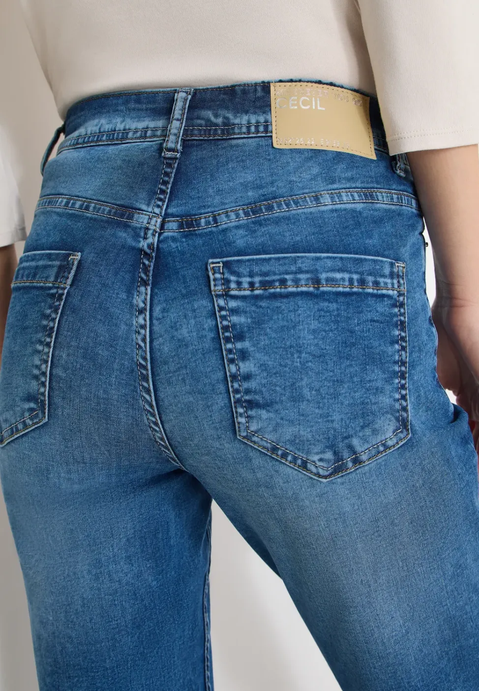 Jeans met smalle pijpen