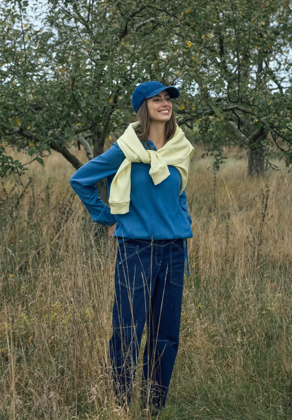 Jeans met taps toelopende pijpen