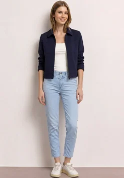 Jeans met taps toelopende pijpen in een Loose Fit