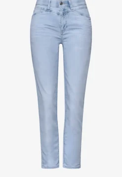 Jeans met taps toelopende pijpen in een Loose Fit