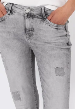 Jeans met verwoeste look