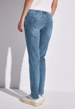 Jeans met verwoeste look