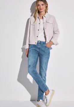 Jeans met verwoeste look