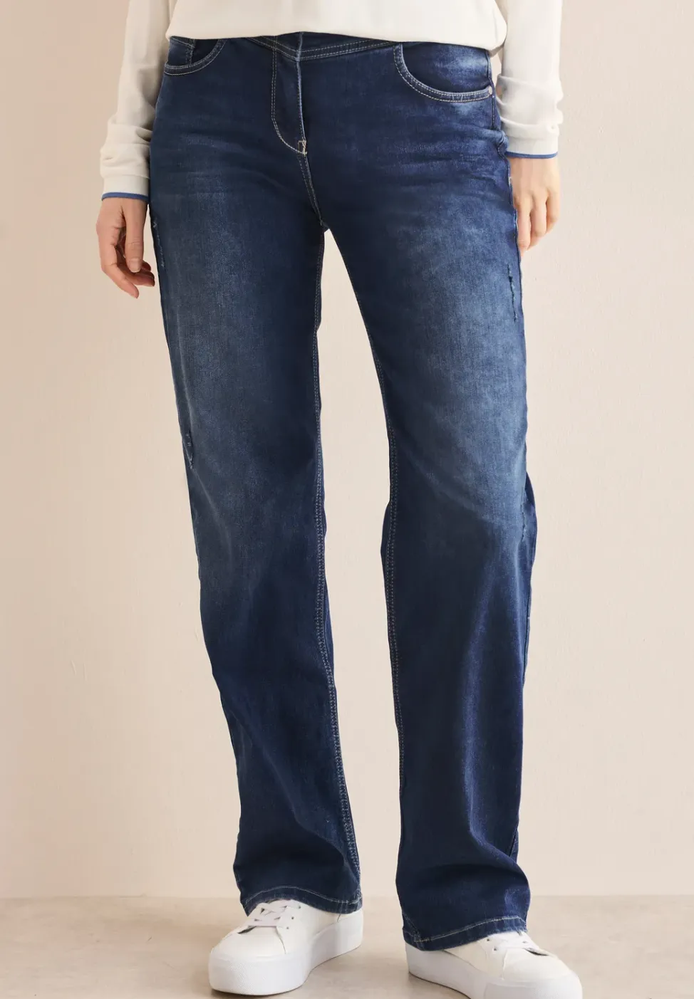 Jeans met wijde pijpen