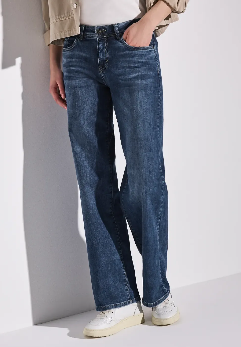 Jeans met wijde pijpen