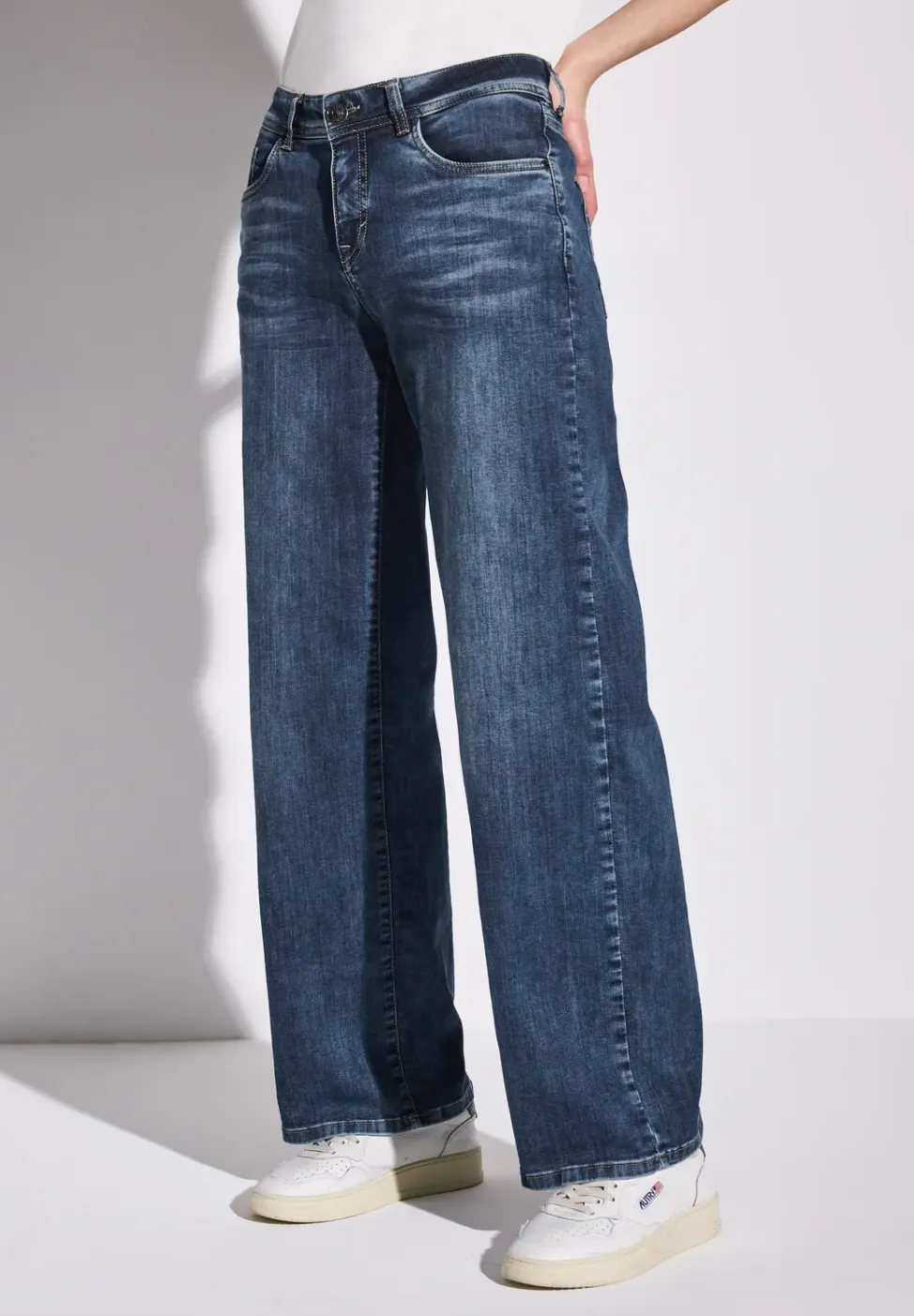 Jeans met wijde pijpen