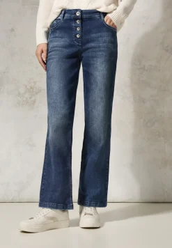 Jeans met wijde pijpen