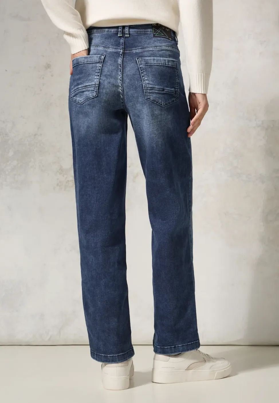 Jeans met wijde pijpen