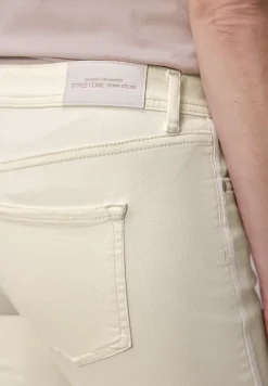 Jeans met zoom met franjes
