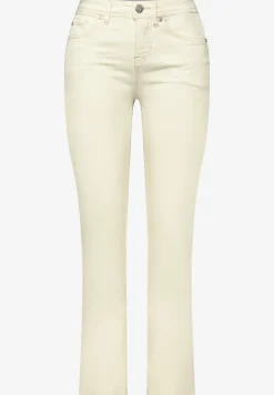 Jeans met zoom met franjes