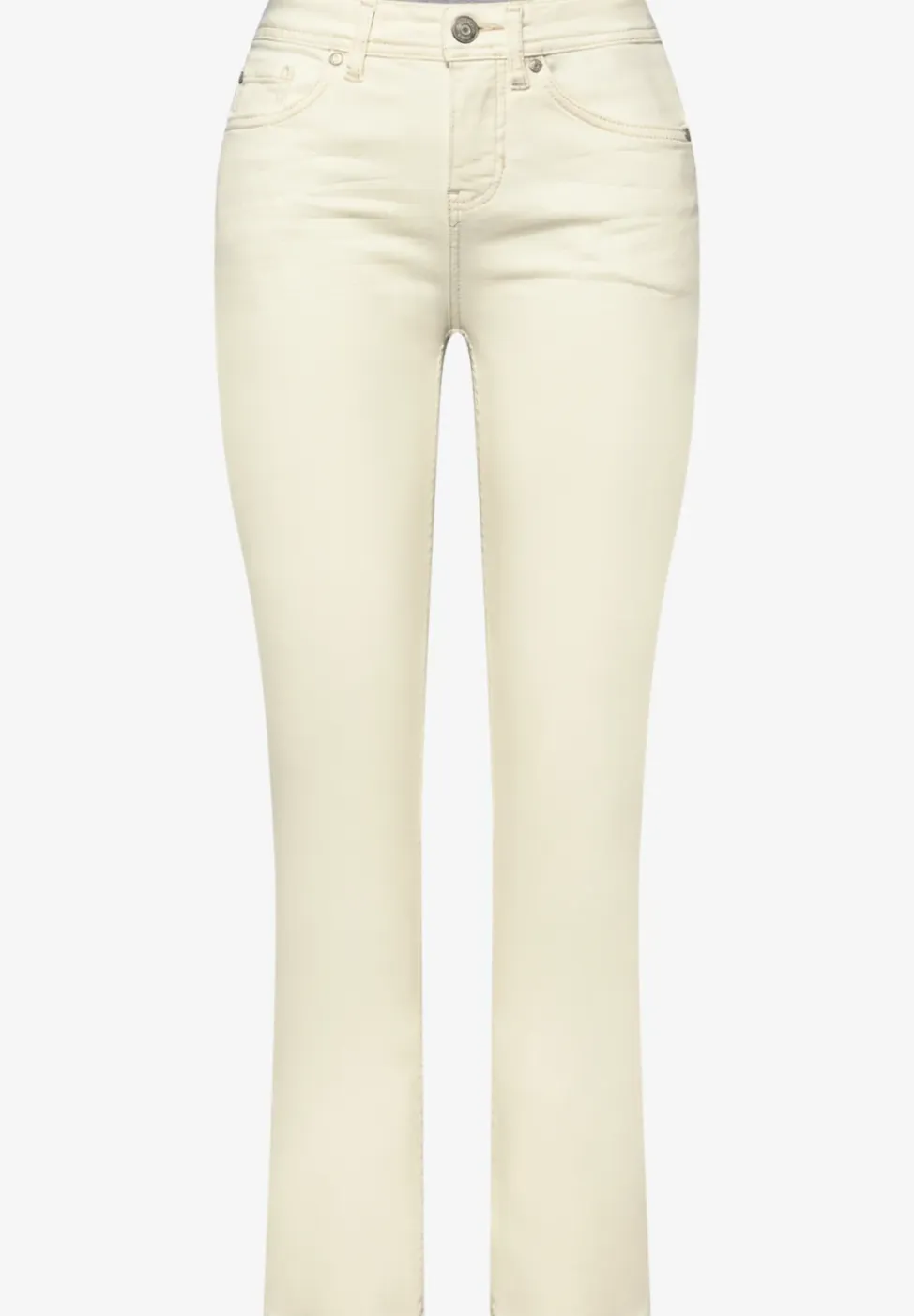 Jeans met zoom met franjes
