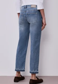 Jeans met zoomdetail