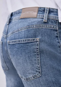 Jeans met zoomdetail