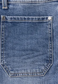 Jeans met zoomdetail