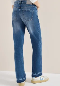 Jeans met zoomdetail