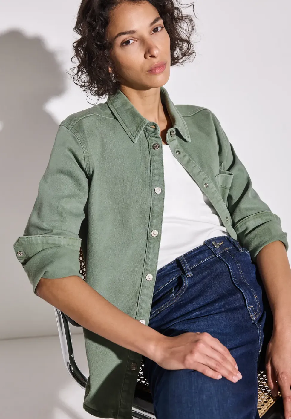 Jeans overhemd
