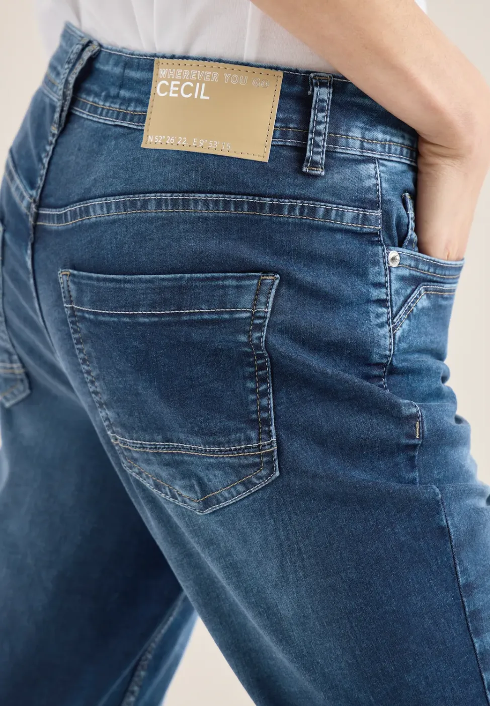 Jeans met smalle pijpen