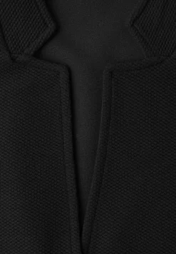Jersey blazer met structuur