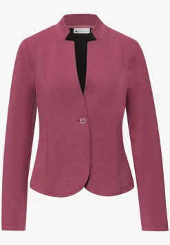 Jersey blazer met textuur