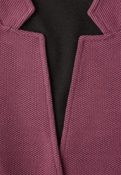 Jersey blazer met textuur