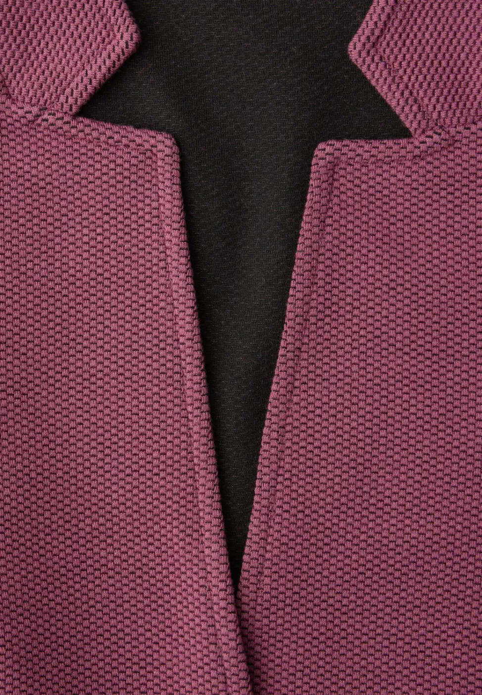 Jersey blazer met textuur