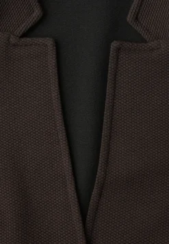 Jersey blazer met textuur