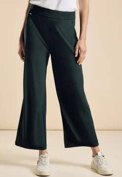 Jersey broek in loose fit