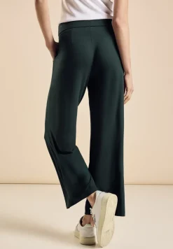 Jersey broek in loose fit