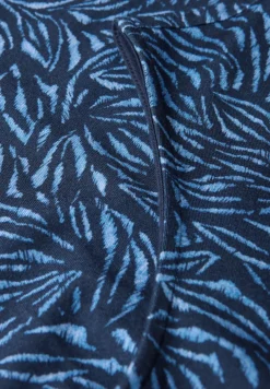 Jersey jurk met minimale print