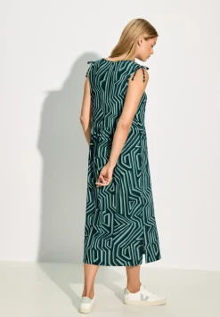 Jersey jurk met print