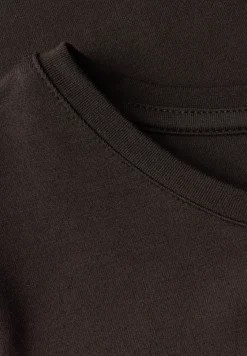 Jersey jurk met trekkoord