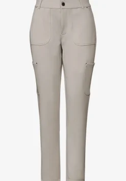 Jersey keperstof cargo broek