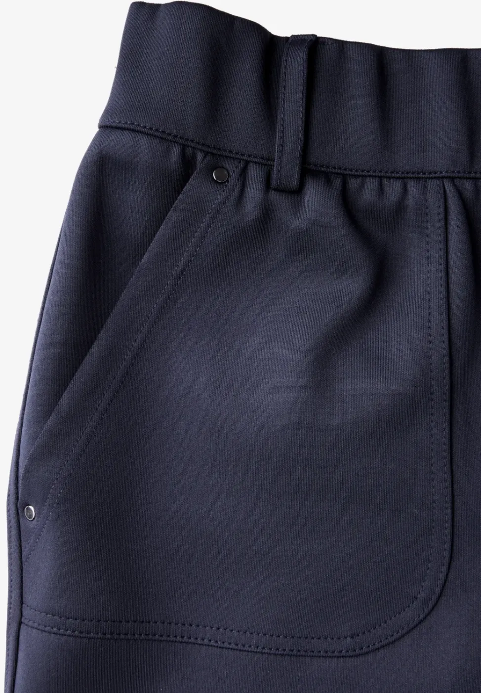 Jersey keperstof cargo broek
