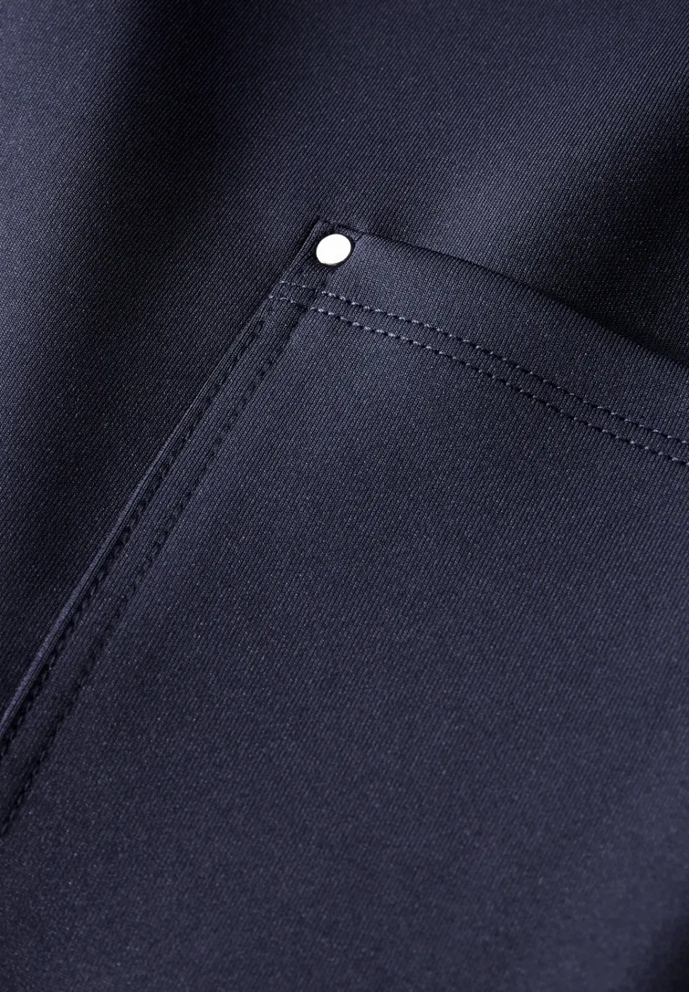 Jersey keperstof cargo broek